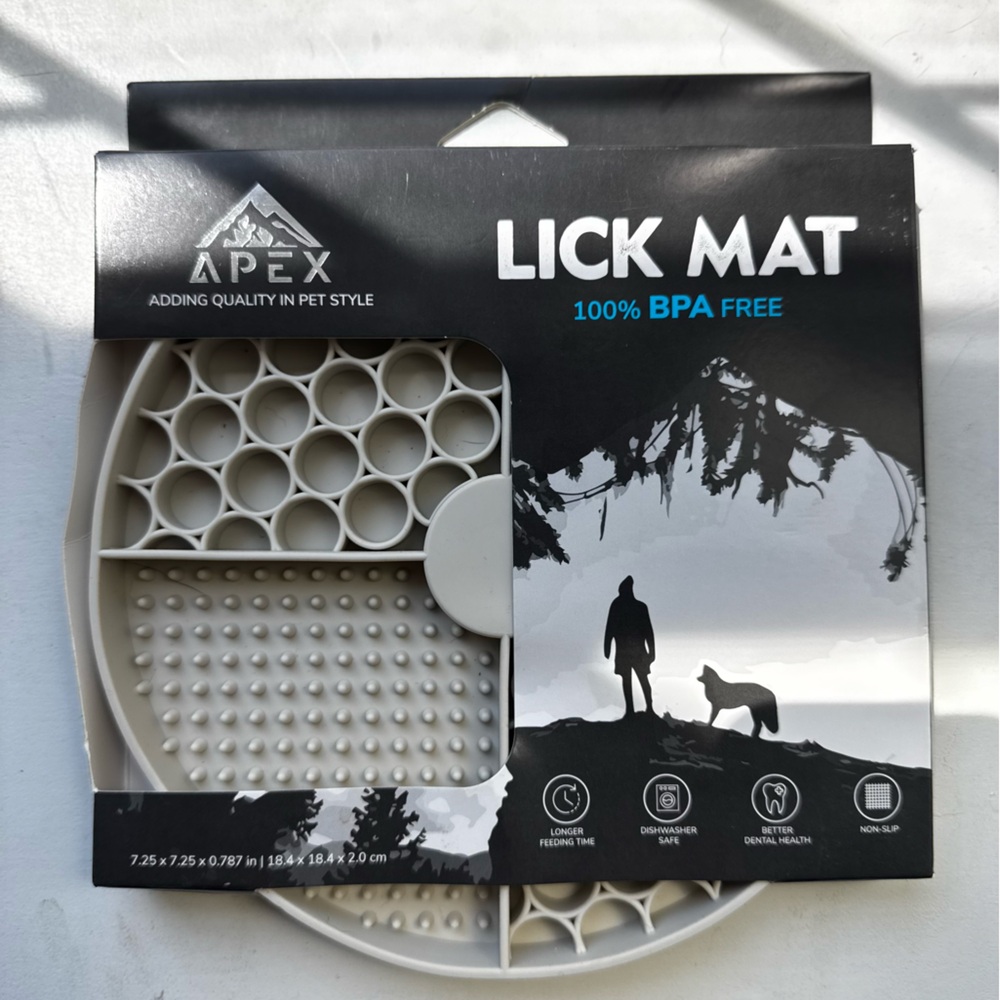 Apex Tan Lick Mat for Pets